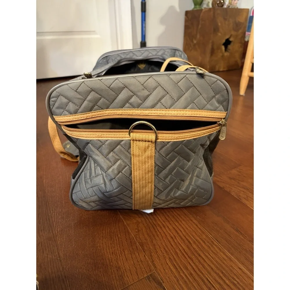 Sherpa Pet Carrier Travel Tote Portable Soft Side Charcoal Cat Dog Carry Bag